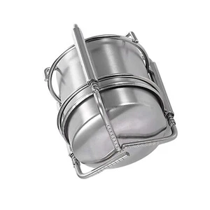1PC Portable Outdoor Picnic Liquid Burner Alcohol Stainless Steel Stove Camping - Picture 1 of 15