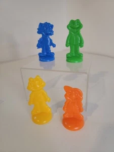 LEAP FROG Letter Factory Brettspiel Ersatzteile 4er Set - Bild 1 von 4