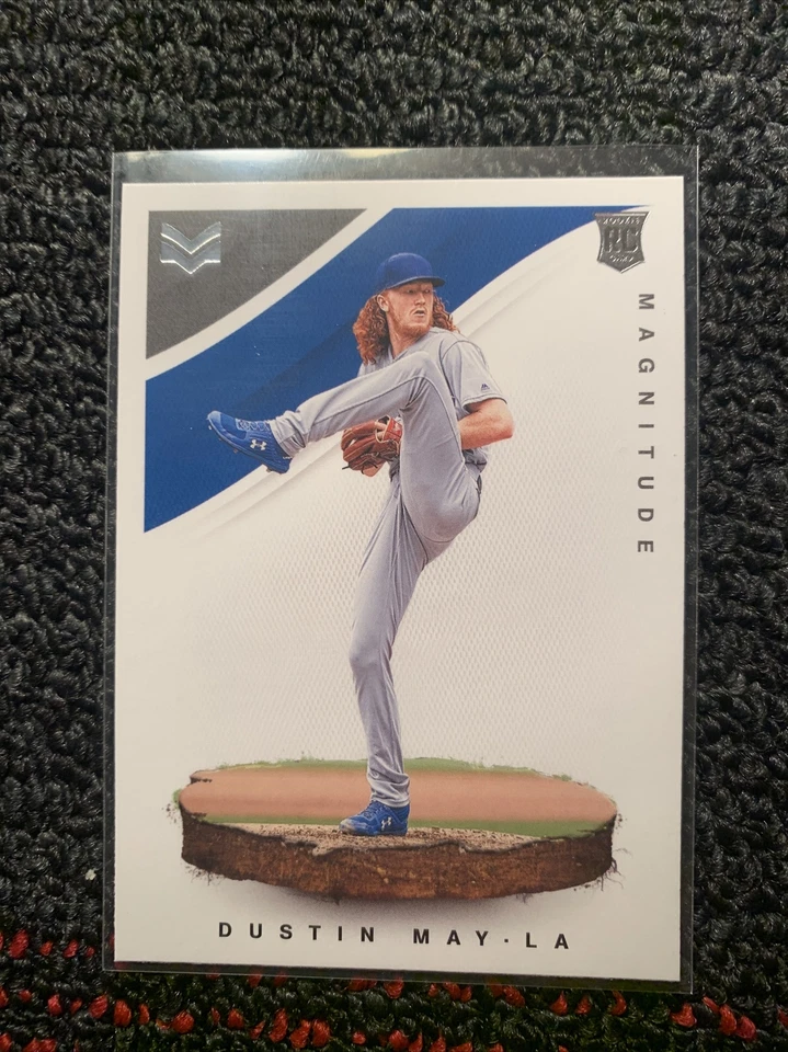 2020 Panini Chronicles Magnitude RC Dustin May Los Angeles Dodgers - Image 1 of 1
