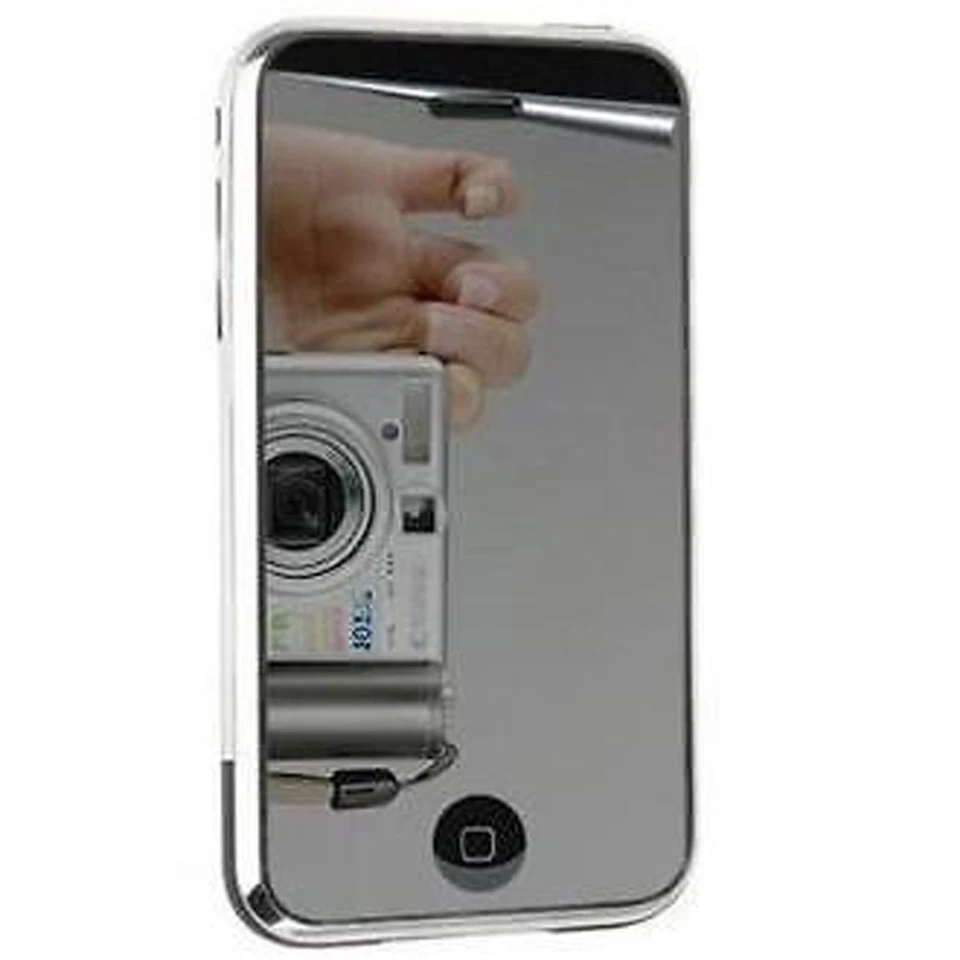 Protector de pantalla con espejo reflectante protector de vidrio para Apple iPod Touch 4 4S Reino Unido - Imagen 1 de 1