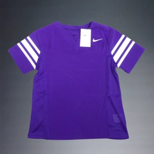 CAMISETA NIKE DRI-FIT STOCK BANDERA VAPOR FÚTBOL DAMAS/MUJERES PÚRPURA TALLA MED - Imagen 1 de 2