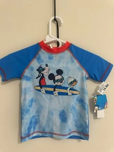 Mickey Mouse Disney  1pc Swim size 4T- Boy, WEARABLE SUNBLOCK - Picture 1 of 2