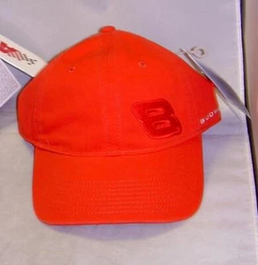 VINTAGE CHASE 2004 #8 BUDWEISER LADIES RED HAT CAP DALE EARNHARDT JR 88 NWT DEI - Picture 1 of 4