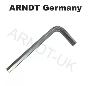 ARNDT Hex Allen Key ZINC PLATED CrV Steel Alan Alen Hexagonal Keys 911-C GERMANY - Picture 1 of 4