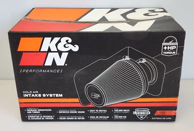 Sistema de entrada de ar K&N 57-1002 99-05 BMW 3 Series 2.5L/2.8L FIPK +9.69 HP, novo - Imagem 1 de 4