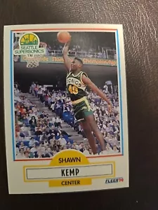 1990-91 Fleer - #178 Shawn Kemp (RC) - Picture 1 of 2
