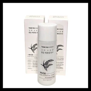 2 x Thank You Farmer Rice Pure Essential Milky Toner 1 fl.oz. 30 ml. Travel size - Picture 1 of 11