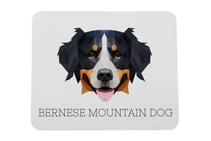Bernese berghond geometrische onderlegger Art-Dog - Afbeelding 1 van 4