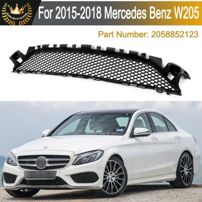 Front Bumper Grille Lower Grill For 2015-2018 Mercedes-Benz W205 C300 2058852123 - Imagem 1 de 4