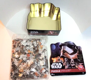 Rompecabezas 2015 Star Wars Force Awakens Phasma Collectors en lata 1000 Disney 24x18 - Imagen 1 de 12