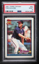 1991 Topps Factory Set Collector's Edition (Tiffany) Tom Glavine PSA 9 MINT HOF