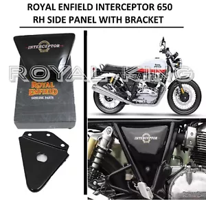 Royal Enfield " Interceptor 650 Right Hand Side Panel With Bracket Panel" - Bild 1 von 11