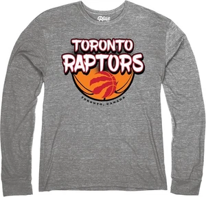 Blue 84 NBA Toronto Raptors Long Sleeve Tee Shirt  Mens - Afbeelding 1 van 1