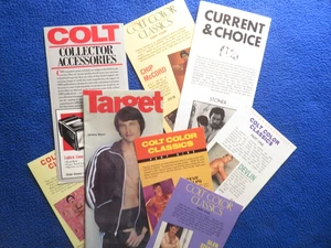 COLT  STUDIOS   EPHEMERA & BROCHURES  LOT 5 - Imagen 1 de 1