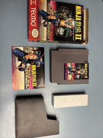RARE Ninja Gaiden II 2  Nintendo NES CIB Complete w/ Box