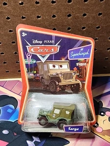 2007 Mattel Disney Pixar Cars SARGE Diecast Supercharged Edition NEW SEALED - Picture 1 of 7