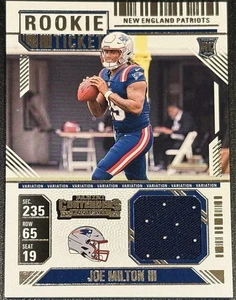 2024 Panini Contenders - Rookie Ticket Patch Joe Milton III #RTS-JMN - Bild 1 von 4