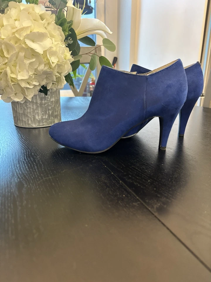 Botines Style & Co Share azul real imitación gamuza talla 7,5 Foto 1 de 4