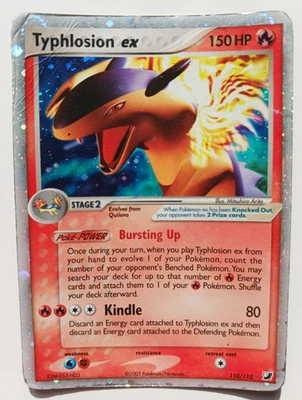 Typhlosion ex Pokemon Card Holo Ultra Rare 110/115 EX Unseen Forces Vintage HP - Image 1 of 2