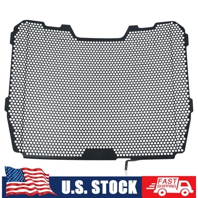 Radiator Grille Guard Cover For Kawasaki ZZR1400 1400GTR CONCOURS 14/ABS Black - Image 1 of 4