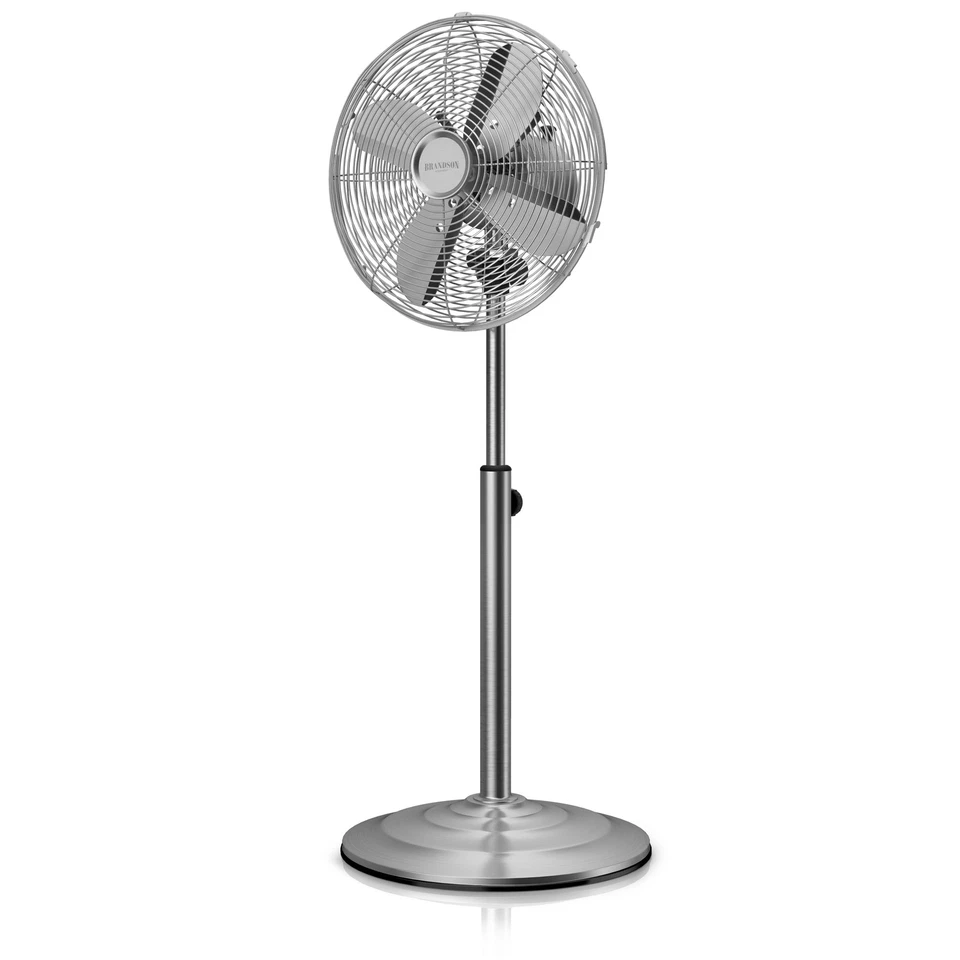 Brandson Design Standventilator Ventilator 12'' Standventilator 35W Edelstahl - Bild 1 von 4