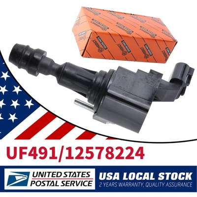 Bobina de encendido 1 pieza apta para Pontiac Solstice Chevy Malibu 2007-10 UF491 12578224 Foto 1 de 4