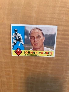 1960 TOPPS BASEBALL #425 JOHNNY PODRES!!  $1 SHIPPING!! - Picture 1 of 2