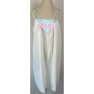 Diane Von Furstenberg Vintage Short Nightgown Slip Women's Size L - Picture 1 of 3