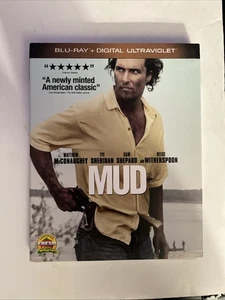 Mud Bluray w/ Slipcover Brand New Sealed Mcconaughey Witherspoon Sheridan Dax - Picture 1 of 2
