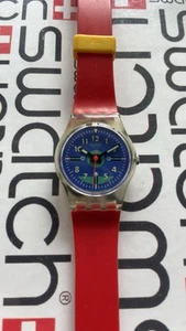 Swatch Frontloop LK110 1988 Standard Damen 25mm Vintage - Bild 1 von 6
