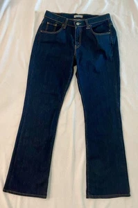 Levi’s Damen 329 Curvy Bootcut blau Jeans Gr. 12M dunkle Waschung - Bild 1 von 15