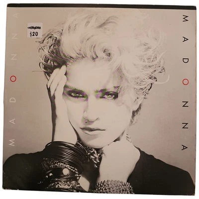Madonna Self-titled LP Record Vinyl Sire 1983 Preowned - Image 1 of 4