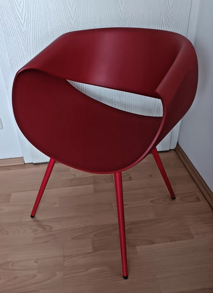 Züco Stuhl Little Perillo Designerstuhl Rot – Gebraucht – Design Klassiker - Bild 1 von 4