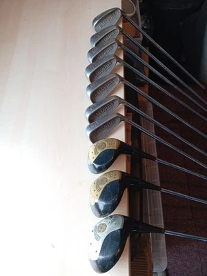 RARE Spalding Executive Set  Driver, Fairway 3,5 Iron Set 5,6,7,8,9,PW&SI (10)  - Image 1 of 4