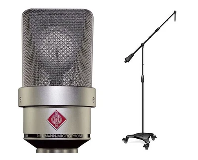 Micrófono condensador cardioide de níquel Neumann TLM103 + soporte Ultimate MC-125 Foto 1 de 3