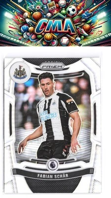 2021-22 Panini Prizm Premier League #34 Fabian Schar Prizms Silver - Image 1 of 2