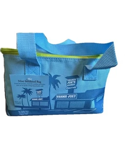 Trader Joe's Mini Borsa Porta Pranzo Isolata Next Craze Limited Blu Mare ๐๏ธ - Foto 1 di 12