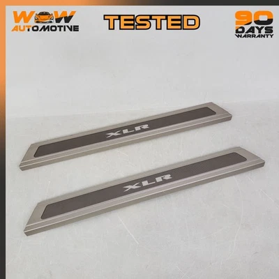 04-09 CADILLAC XLR IZQUIERDA DERECHA PUERTA RASGUÑO CUBIERTA PANEL EMBELLECEDOR JUEGO 10448133 OEM Foto 1 de 4