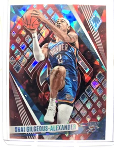 2023-24 Panini Phoenix Shai Gilgeous-Alexander #94 Red Ice Phoenix MVP Year - Picture 1 of 2
