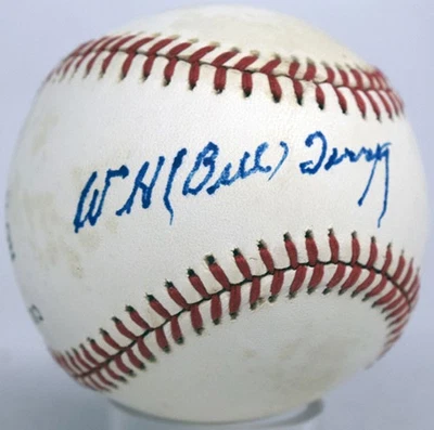   Бейсбольный мяч с автографом Билла Терри 9 (ONL Giamatti) 679274 JSA LOA (полный) - Изображение 1 из 2