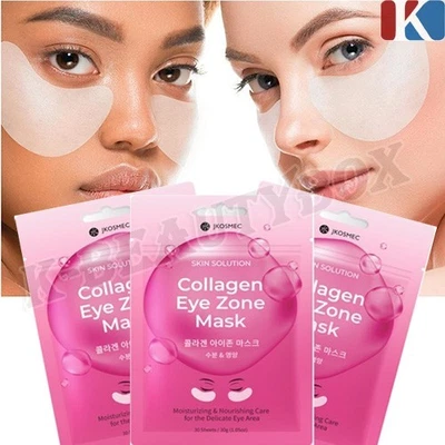 Collagen Hydro Eye Zone Mask 30sheets Eye Zone White Wrinkle Care Korea Cosmetic - Image 1 of 4
