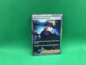 Morty's Conviction 201/162 Sv05: Temporal Forces Pokemon TCG Holo | NM - Picture 1 of 2