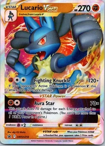 Lucario VSTAR SWSH214 SWSH: Sword & Shield Promo Cards Holo NM - Picture 1 of 2