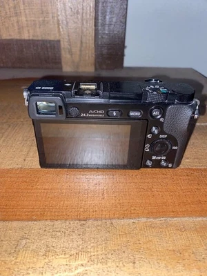 Sony A6000 24.3MP Mirrorless Digital Camera - Black (ILCE-6000) - Image 1 of 4