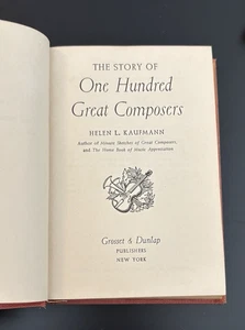 Set 1. Auflage - Komponisten & Symphonien - 2 alte Notenbücher 40er Jahre - Bild 1 von 9