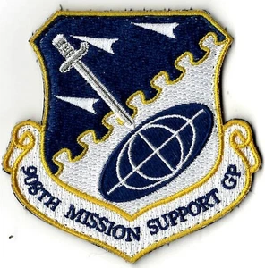 PARCHE MILITAR GRUPO DE APOYO MISIÓN 908 de la USAF - Imagen 1 de 1