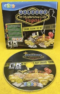📦 Welcome to Mysterious City Vegas (PC DVD-ROM, 2009 w/ Slipcover, iWin) - Image 1 of 4