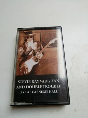 Stevie Ray Vaughan and Double Trouble-Live at Carnegie Hall-Cassette-Epic-VG - Image 1 of 2