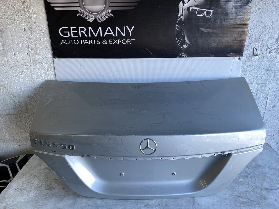 06 07 08 09 10 11 MERCEDES CLS500 CLS550 REAR GRAY TRUNK LID 2197500875        - Image 1 of 3