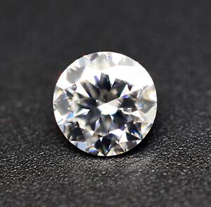 GRA Certified Loose Moissanite Round Stones D VVS1 All Sizes Diamond Cut